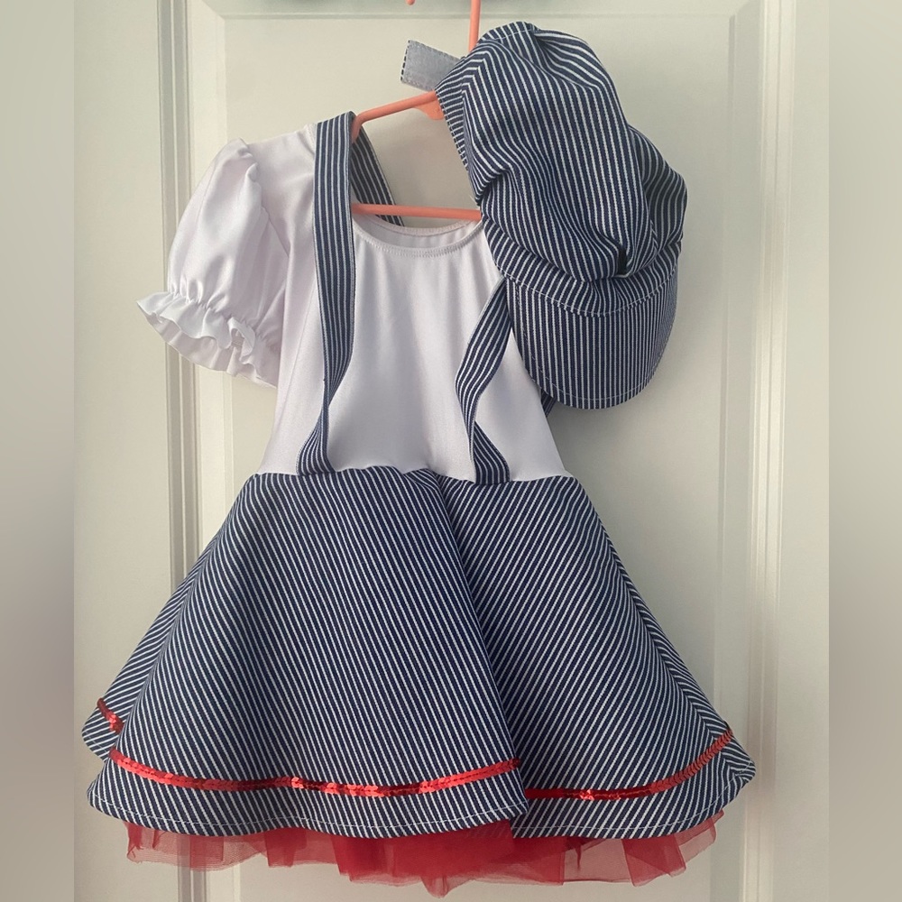 Train conductor dance costume